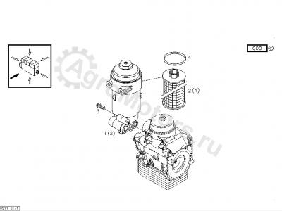 02931530 Фильтр топливный ORIGINAL DEUTZ Вид 2