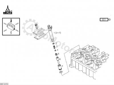 6005029663 Форсунка топливная Вид 1