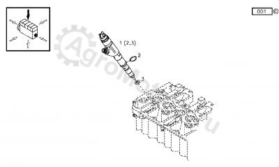 04290986 Форсунка топливная Вид 2