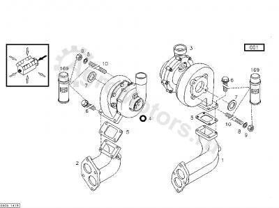 04183618 Турбина Вид 1 04183618 Турбина Вид 1