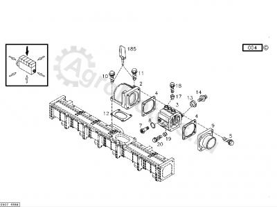 04290354 Фланец нагревательный Вид 2