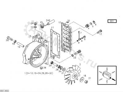 04251733  Вентилятор охлаждающий Вид 2