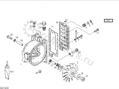 04202045 Крыльчатка Вид 1 04202045 Крыльчатка Вид 1