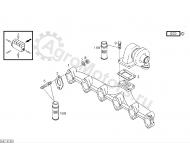 04282347 Коллектор выпускной