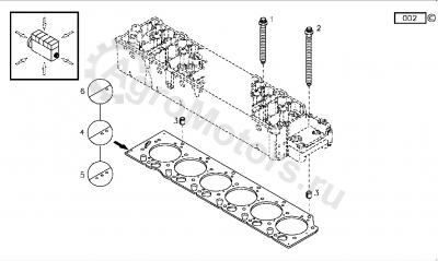 F718.202.210.140 Прокладка ГБЦ Вид 1
