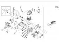02937527 Комплект прокладок двигателья