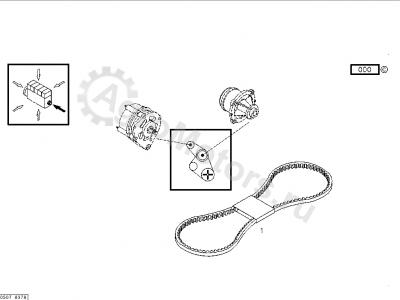 F030200040010 Ремень Вид 1