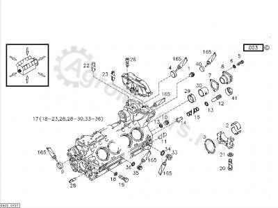 04180681 Вкладыш коренной Вид 1