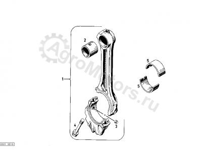 04149429 Вкладыш шатунный Вид 1