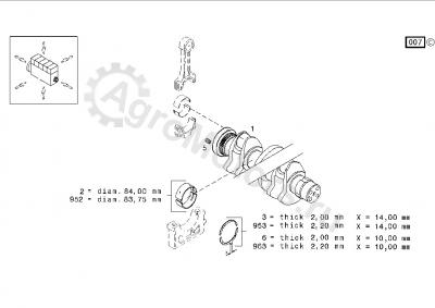 02931331 Полукольца упорные Вид 2
