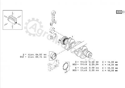 F716201310070 Полукольца упорные Вид 1
