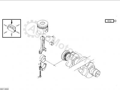 04195734 Втулка шатуна Вид 1