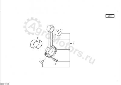 F100003371612 Втулка шатуна Вид 1
