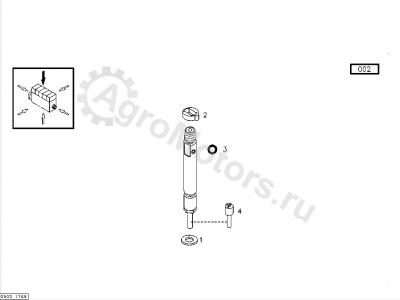 02934345 Распылитель Вид 2 02934345 Распылитель Вид 2