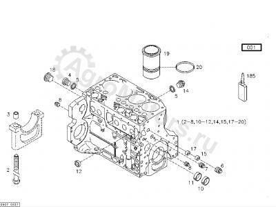 04200021 Втулка распредвала Вид 2