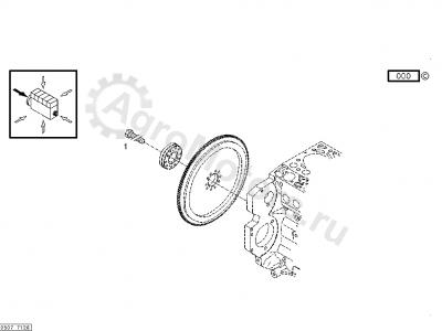 04204188 Болт маховика Вид 2