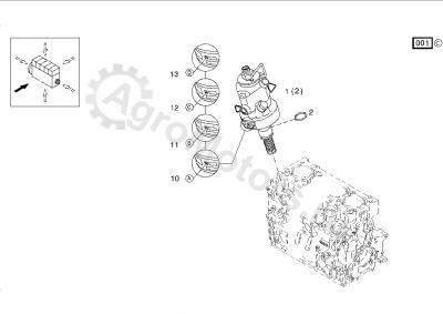 01340381 Насос топливный Вид 1