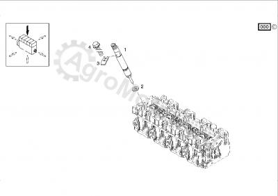 04102137 Форсунка Вид 1 04102137 Форсунка Вид 1