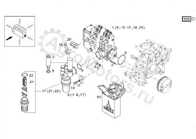 04235186 Насос топливный Вид 1