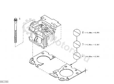 02109444 Болт ГБЦ  Вид 1