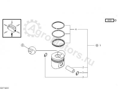 04286722 Поршень  Вид 1